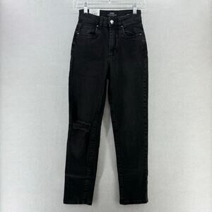 Cotton On Black Straight Leg Jeans